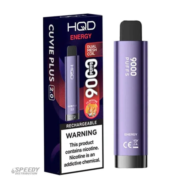 HQD CUVIE PLUS 2.0 – 5% – 9000 PUFFS