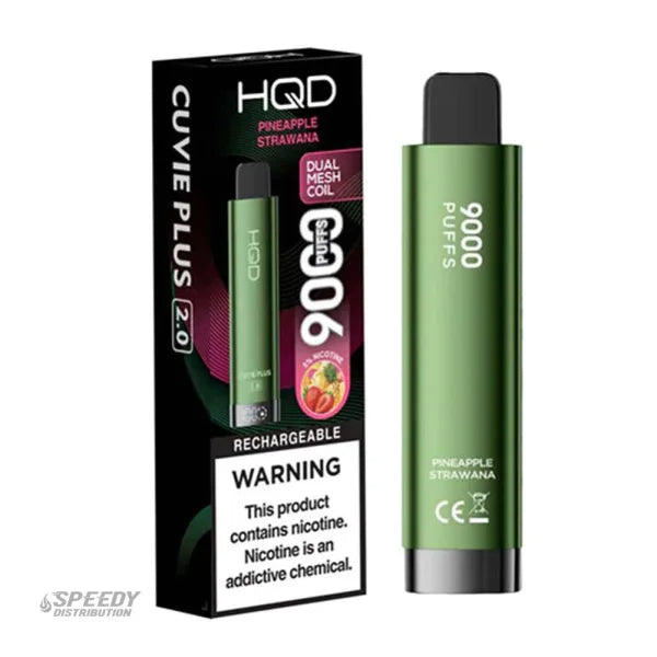 HQD CUVIE PLUS 2.0 – 5% – 9000 PUFFS