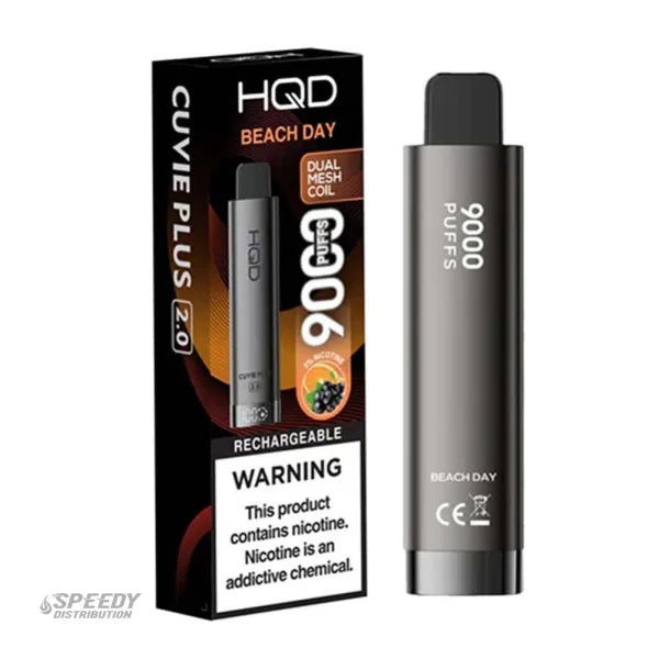 HQD CUVIE PLUS 2.0 – 5% – 9000 PUFFS