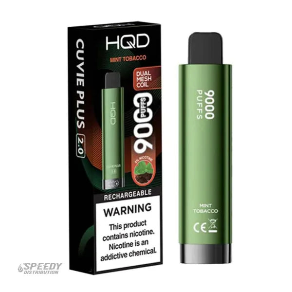 HQD CUVIE PLUS 2.0 – 5% – 9000 PUFFS