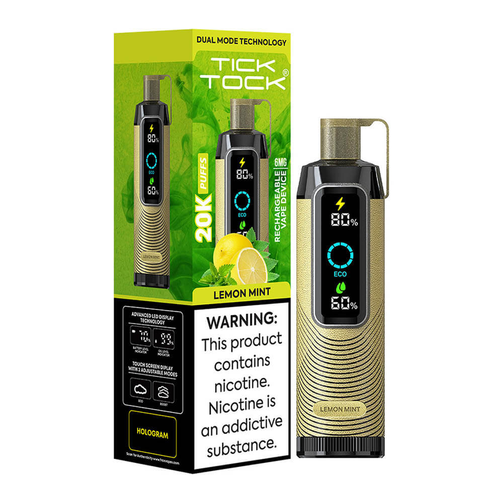 TICKTOCK DISPOSABLE – 20K PUFFS
