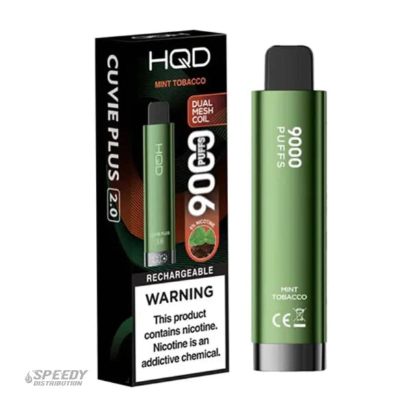 HQD CUVIE PLUS 2.0 – 5% – 9000 PUFFS