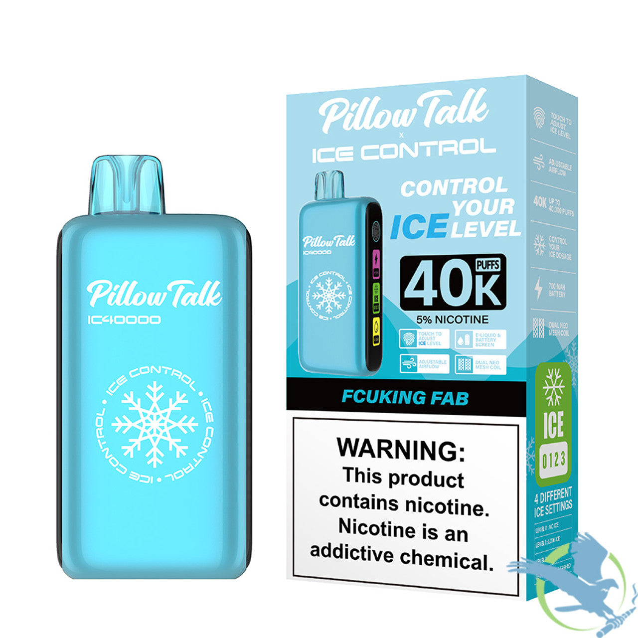 PILLOW TALK – ICE CONTROL 40K PUFFS