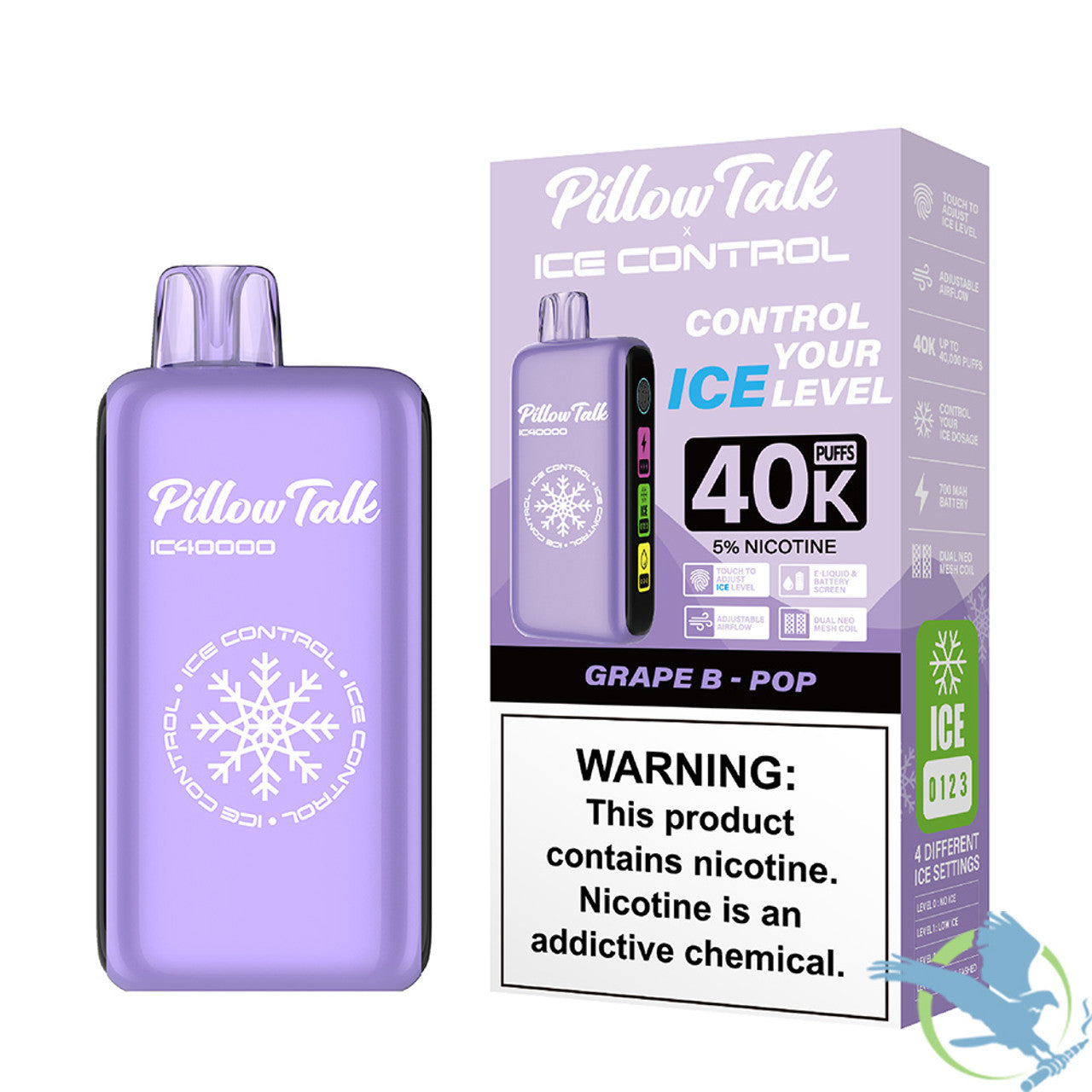 PILLOW TALK – ICE CONTROL 40K PUFFS