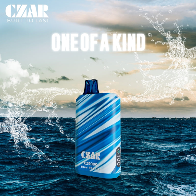 Experience Vaping Excellence with Czar CZ9000 Puff Disposable!