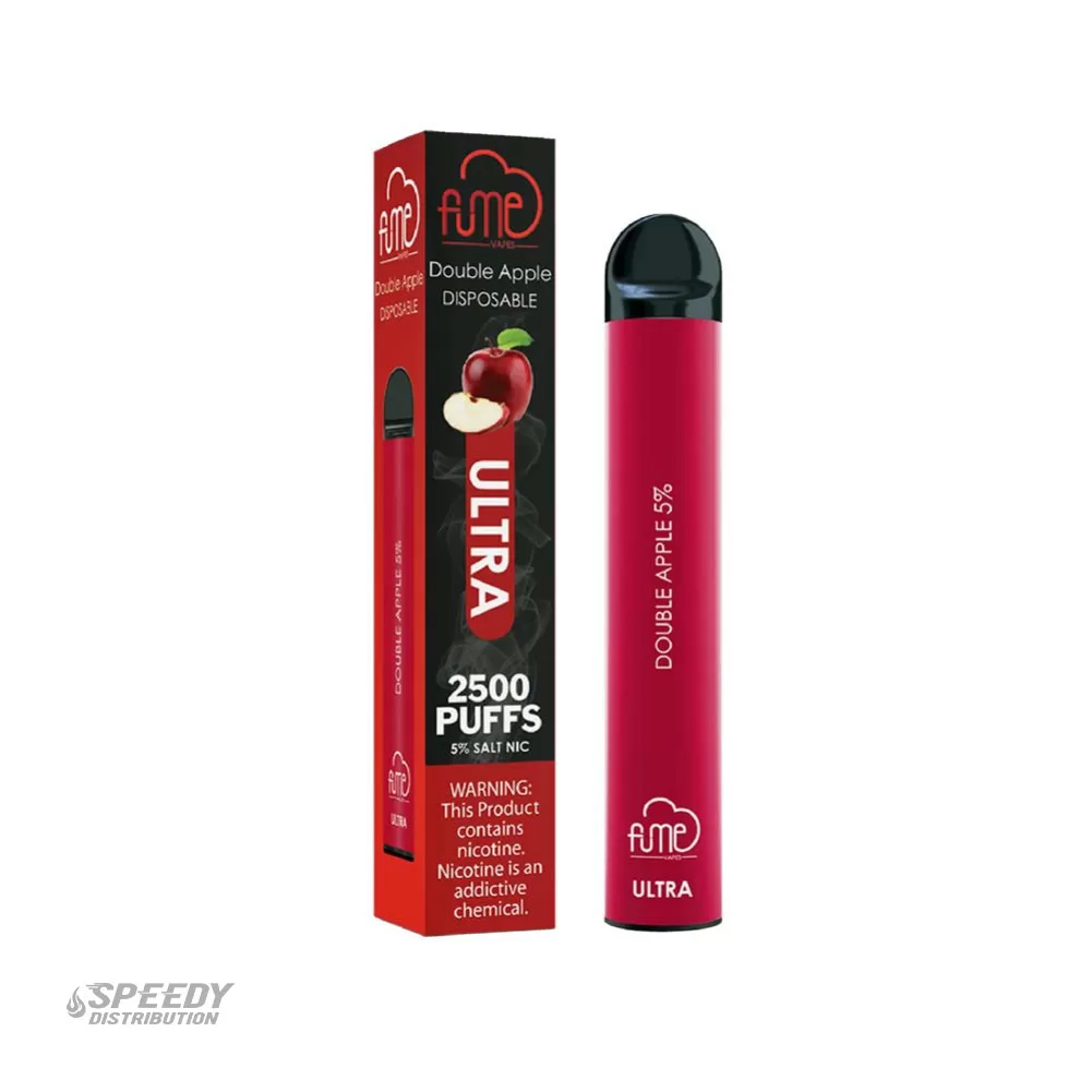 FUME ULTRA DISPOSABLE 2500 PUFFS - DOUBLE APPLE