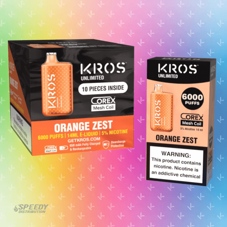 KROS UNLIMITED DISPOSABLE 6000 PUFFS