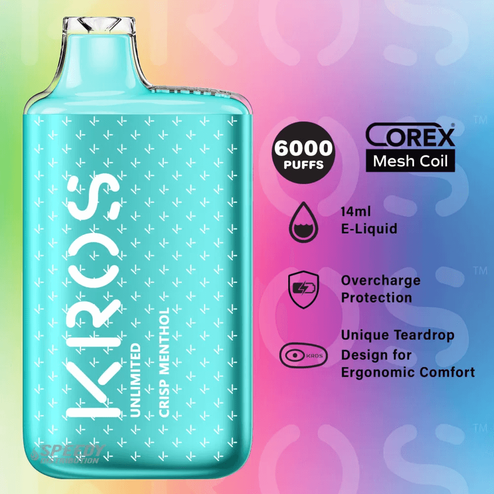 KROS UNLIMITED DISPOSABLE 6000 PUFFS