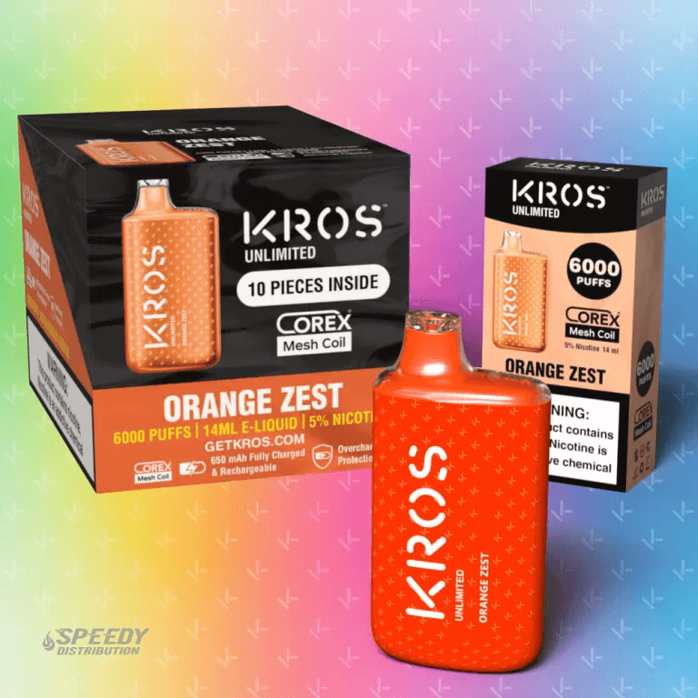 KROS UNLIMITED DISPOSABLE 6000 PUFFS