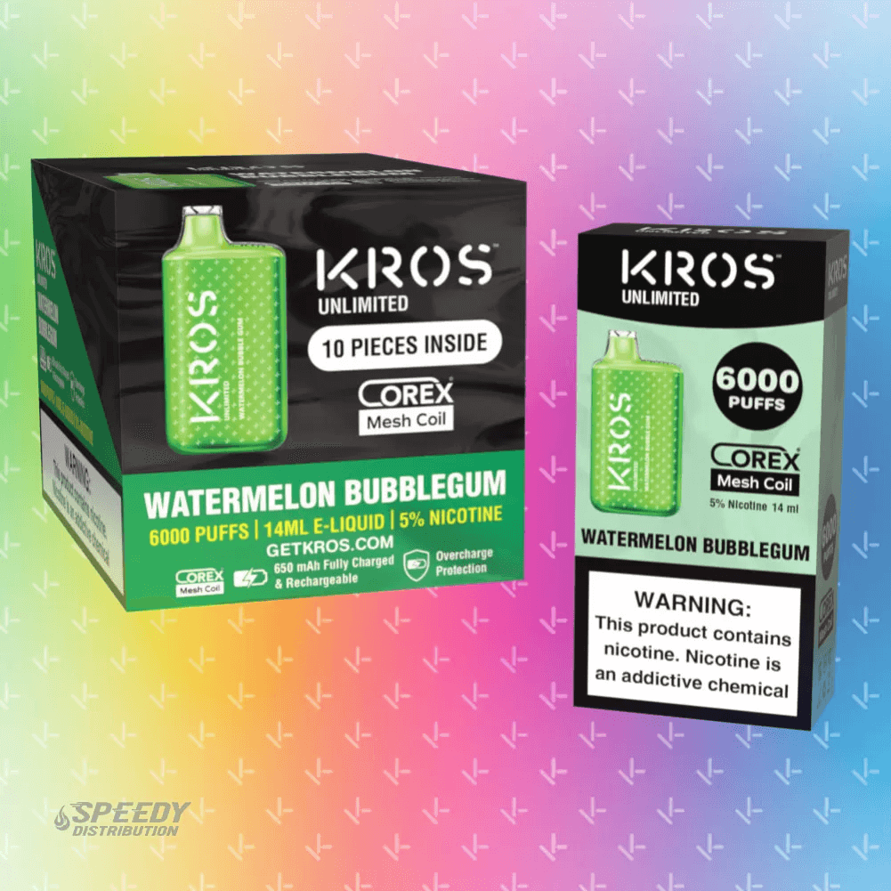 KROS UNLIMITED DISPOSABLE 6000 PUFFS