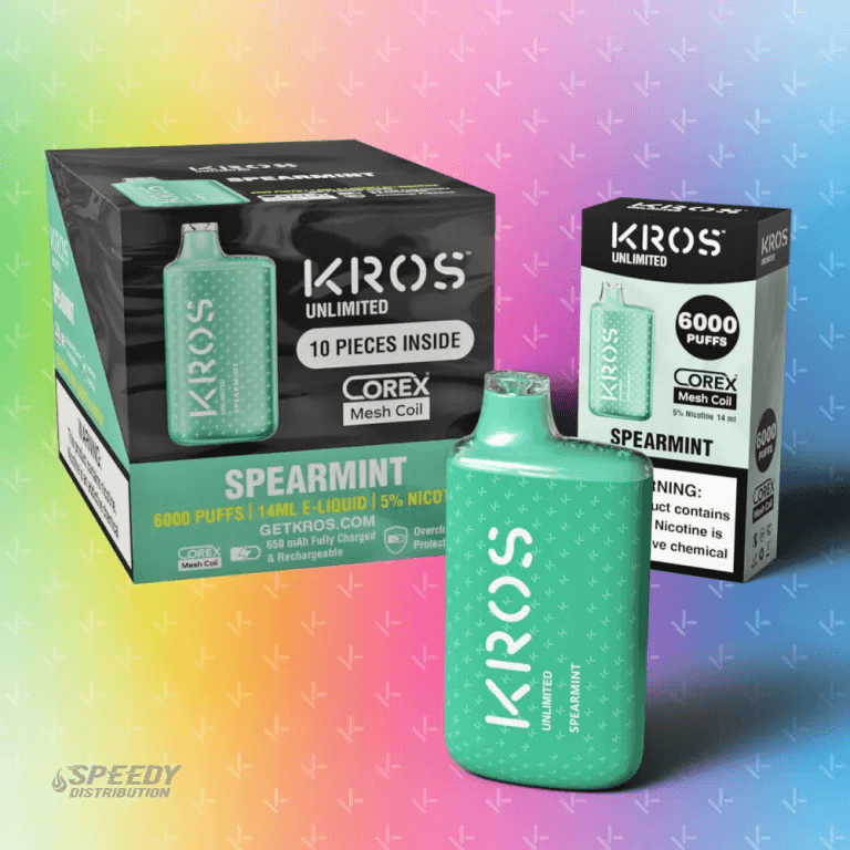 KROS UNLIMITED DISPOSABLE 6000 PUFFS