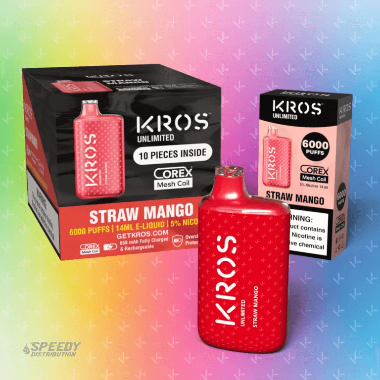 KROS UNLIMITED DISPOSABLE 6000 PUFFS