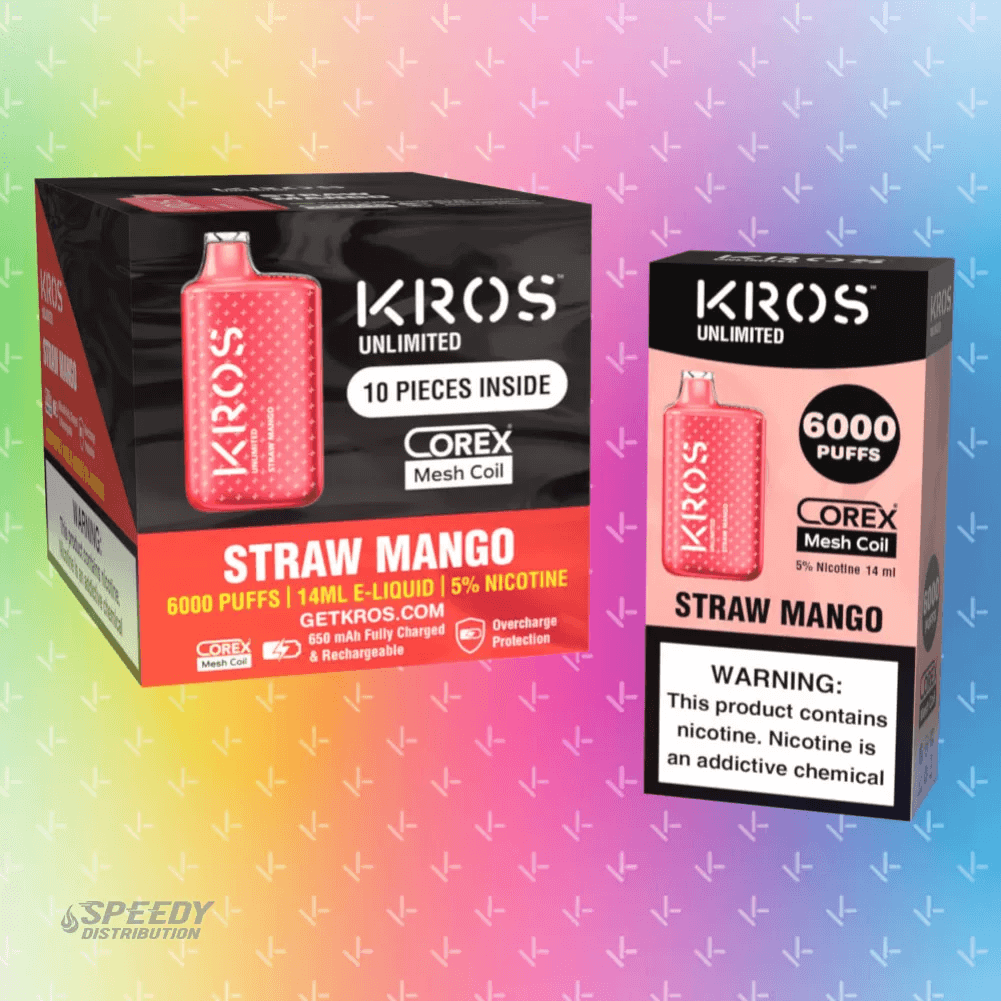 KROS UNLIMITED DISPOSABLE 6000 PUFFS