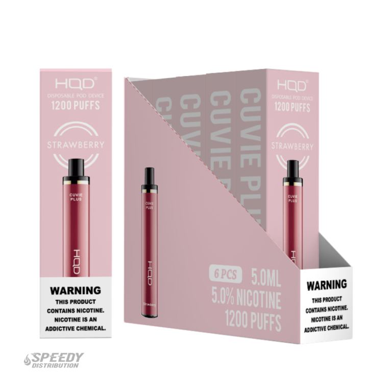 HQD CUVIE PLUS DISPOSABLE （1200 PUFFS）