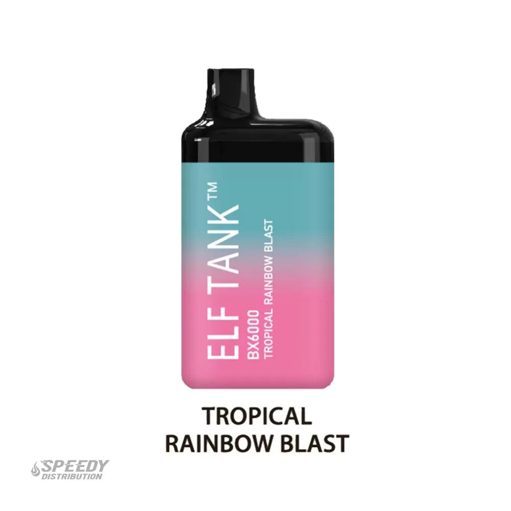 ELF TANK DISPOSABLE BX6000 - TROPICAL RAINBOW BLAST