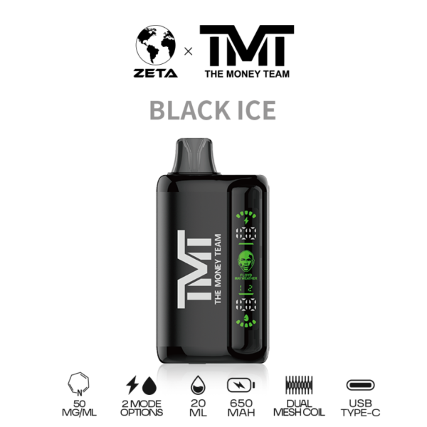 FLOYD MAYWEATHER TMT DISPOSABLE 15,000 PUFFS - BLACK ICE