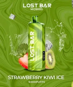 LOST BAR MO9000 - STRAWBERRY KIWI ICE