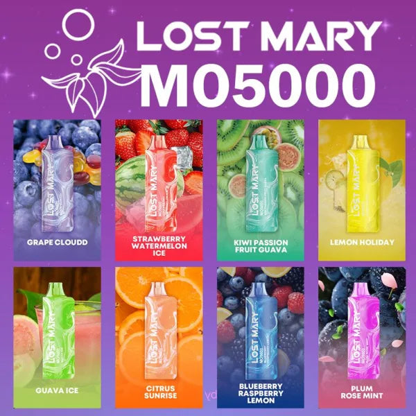 LOST MARY DISPOSABLE MO5000 PUFFS - GINGER BEER