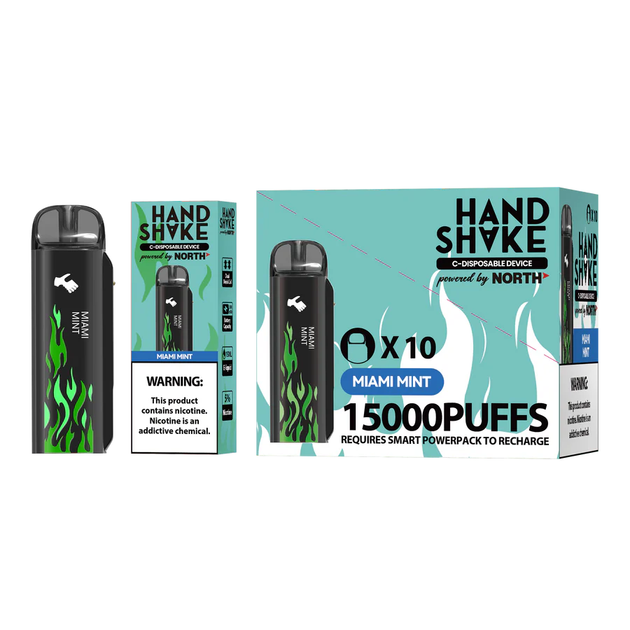 HANDSHAKE – STARTER KIT DISPOSABLE – 15K PUFFS