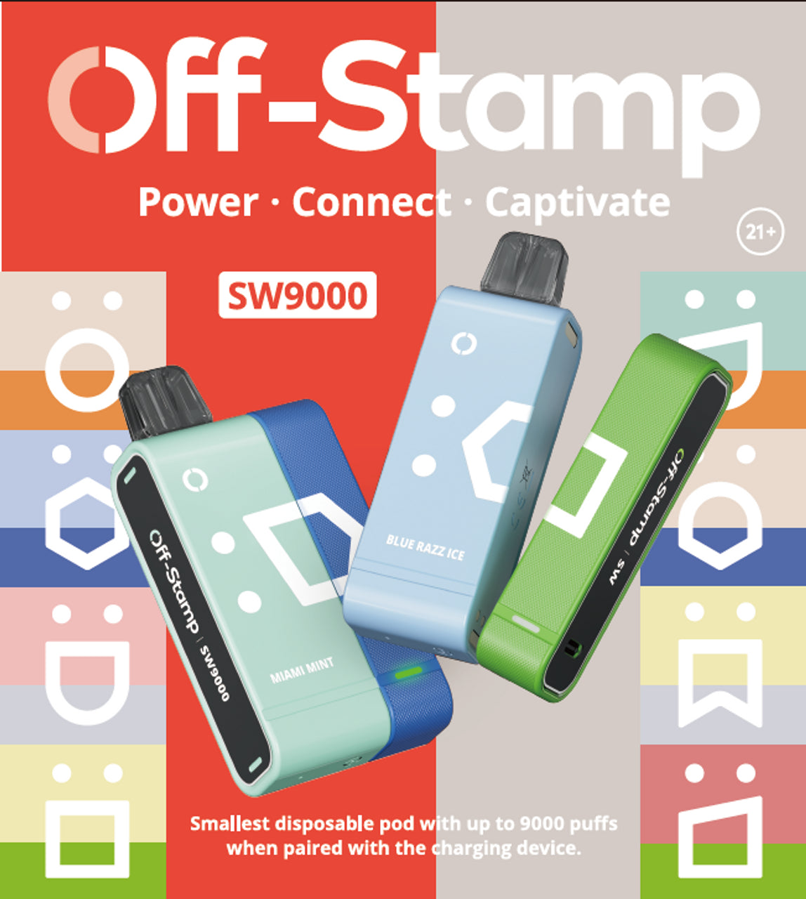Off Stamp SW9000 9,000 Puff Disposable