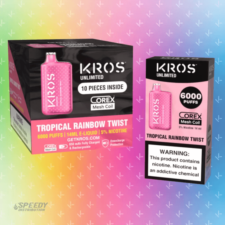 KROS UNLIMITED DISPOSABLE 6000 PUFFS