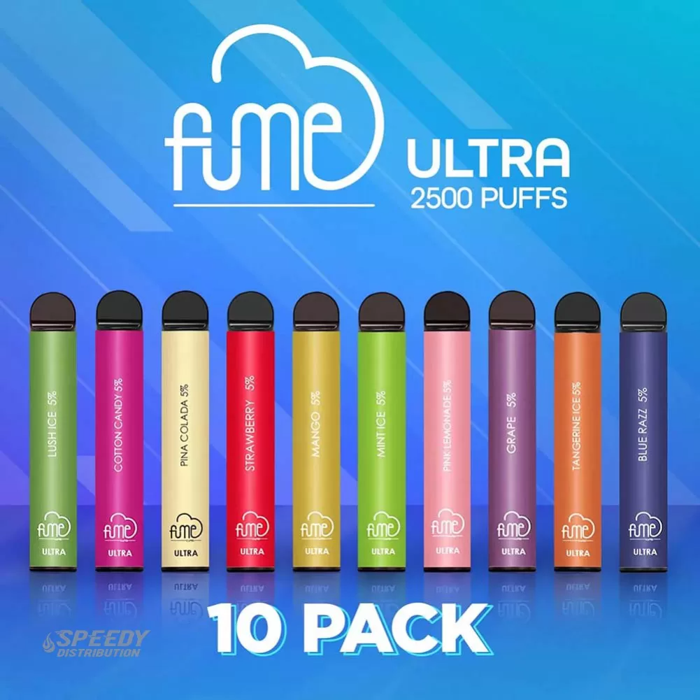 FUME ULTRA DISPOSABLE 2500 PUFFS - MELON ICE