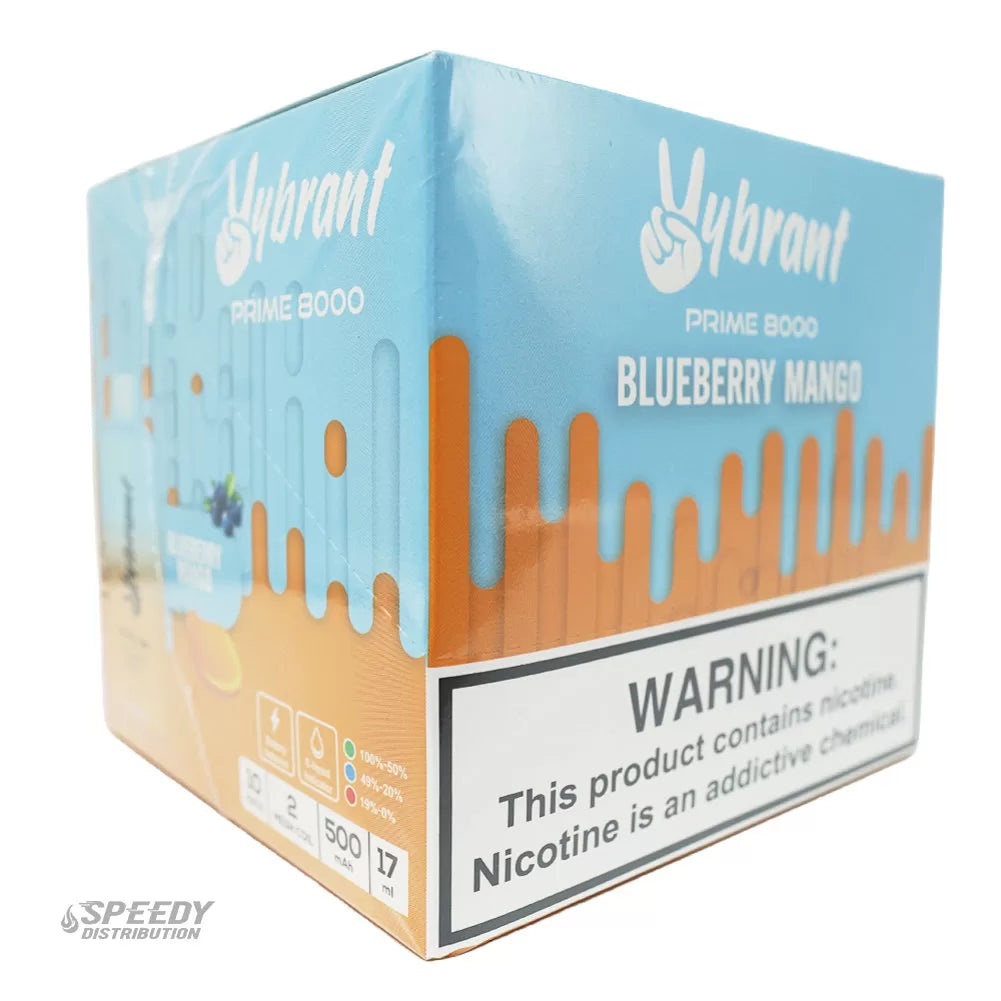 VYBRANT DISPOSABLE 8000 PUFFS - BLUEBERRY MANGO