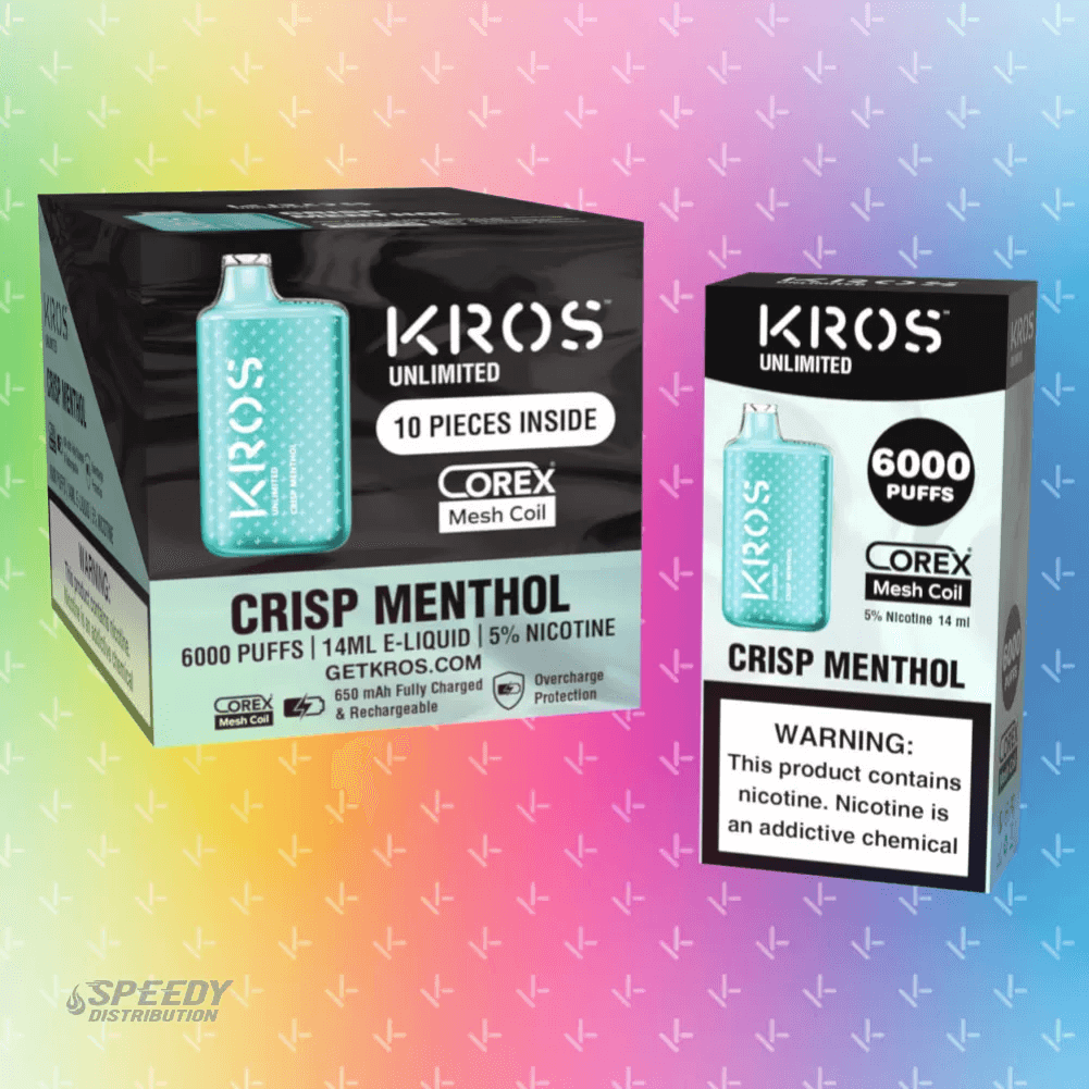 KROS UNLIMITED DISPOSABLE 6000 PUFFS