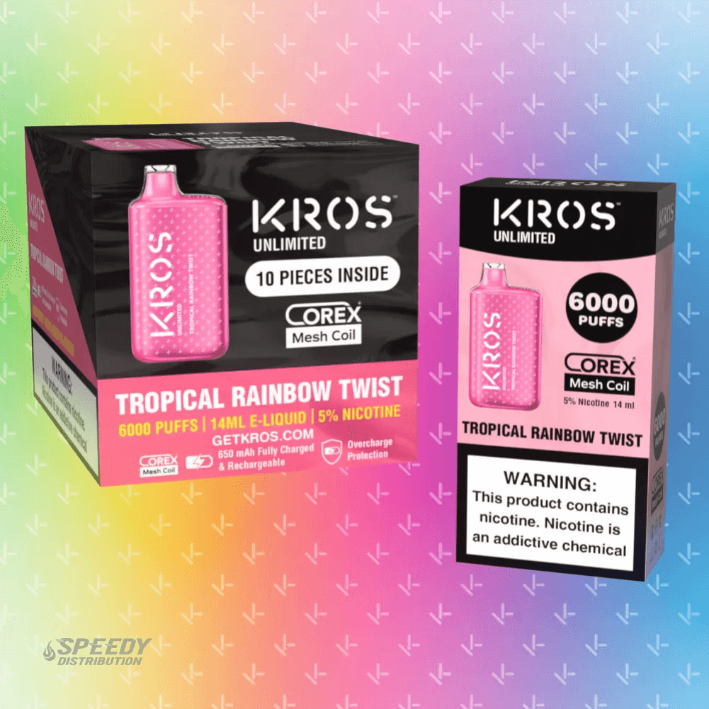 KROS UNLIMITED DISPOSABLE 6000 PUFFS