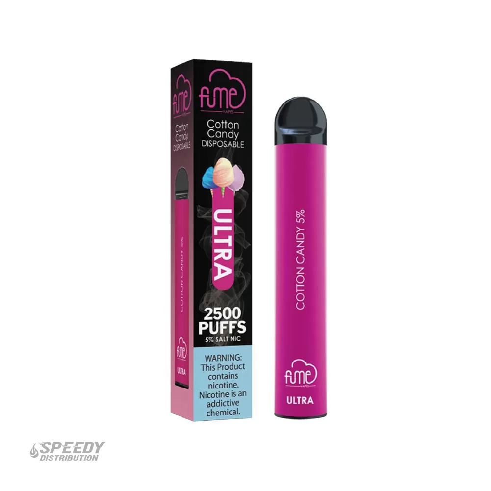FUME ULTRA DISPOSABLE 2500 PUFFS - COTTON CANDY