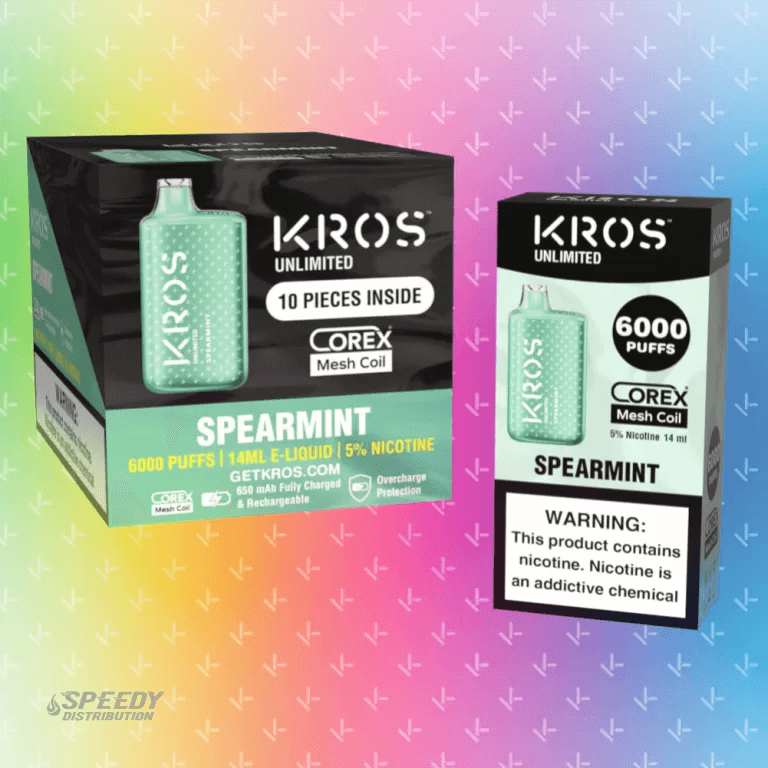 KROS UNLIMITED DISPOSABLE 6000 PUFFS