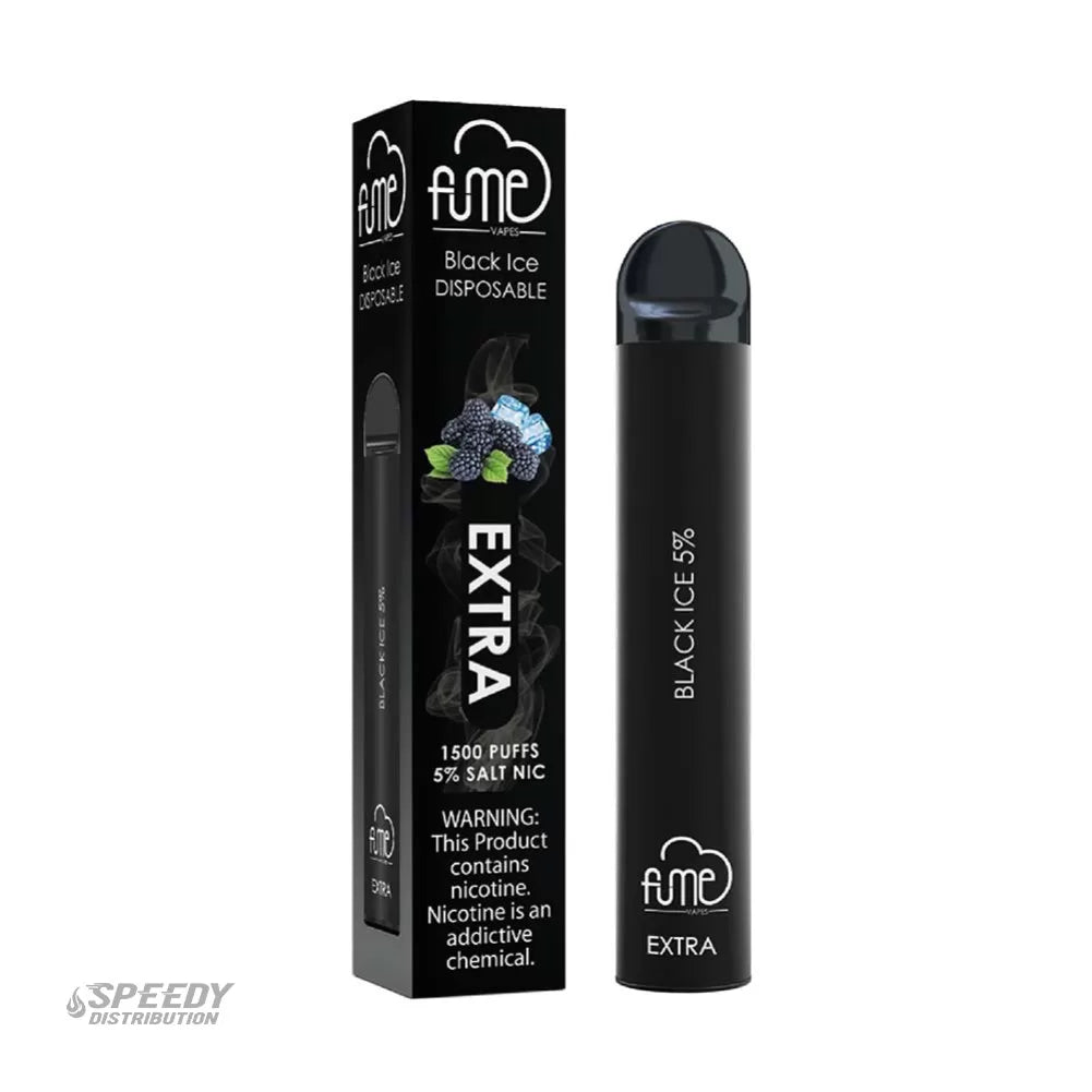 FUME EXTRA DISPOSABLE 1500 PUFFS - BLACK ICE
