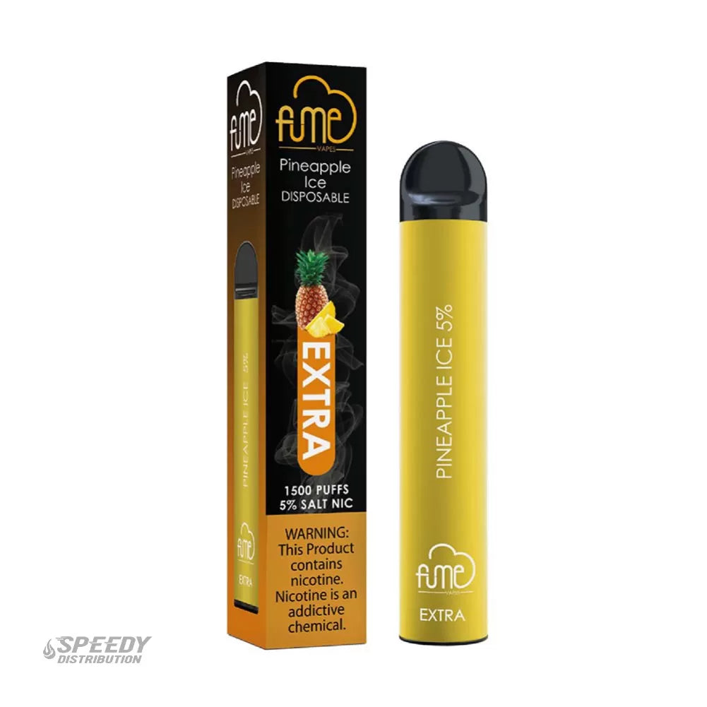 FUME EXTRA DISPOSABLE 1500 PUFFS - PINEAPPLE ICE