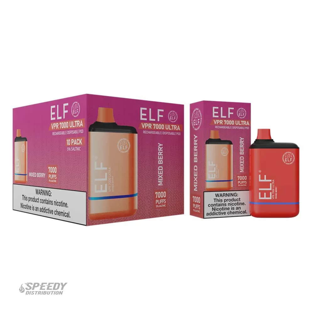 ELF VPR 7000 ULTRA DISPOSABLE - MIXED BERRY