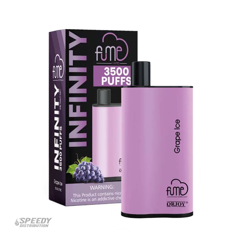 FUME INFINITY DISPOSABLE 3500 PUFFS - GRAPE ICE
